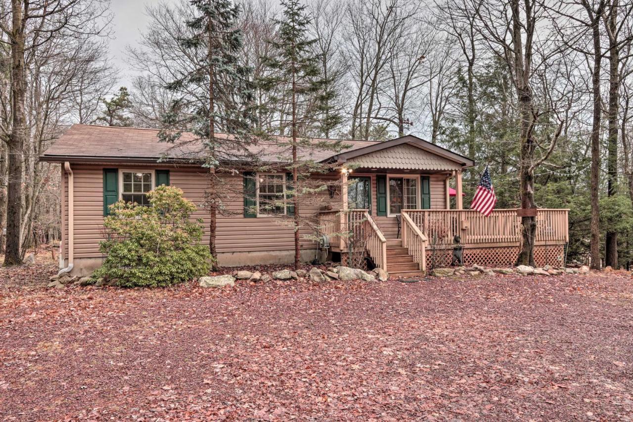 Poconos Home With Game Room Walk To Lake Harmony! 외부 사진